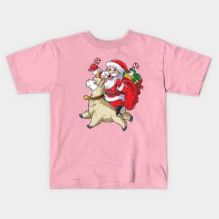 Dinosaur Xmas Kids T-Shirt